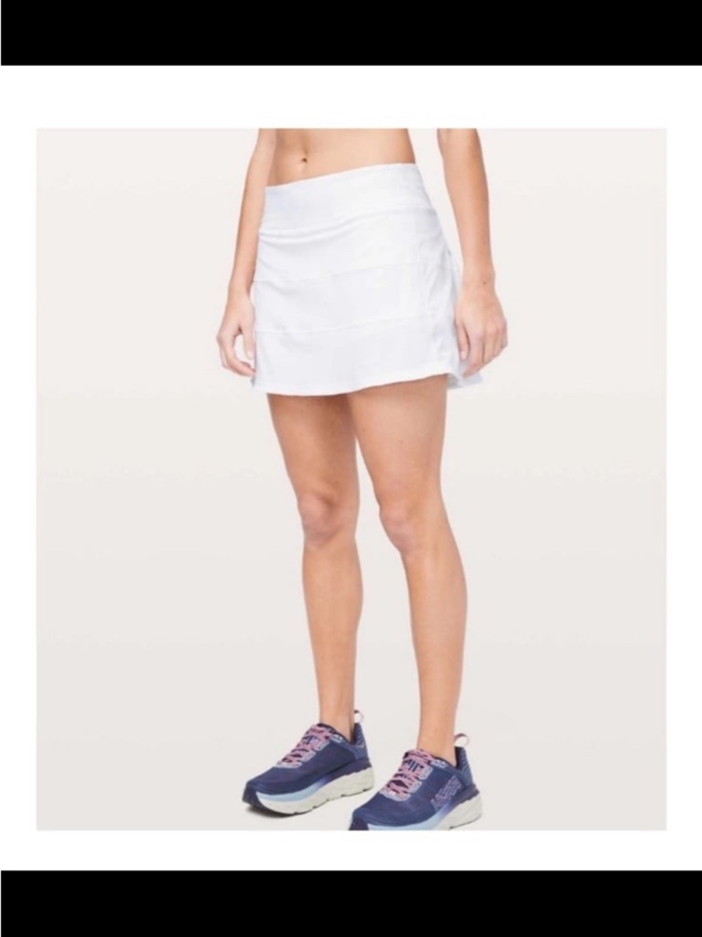 Lululemon Pace Rival Skirt (Tall) White Size 12 LW8A85T